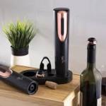 Black Luxury Electric Wine Opener - Battery Operated