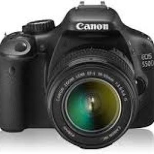 Canon Ink Cart Canon 550D DSLR Digital Camera With 18 To 55mm Lens