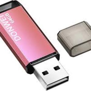 Car USB Flash Drive Music 64gb