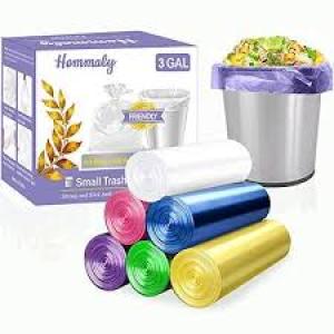 Colorful Bin Bags For Small Bin Basket 3 In 1