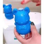 Cute Bear Blue Bubble Toilet Cleaner Deodorant