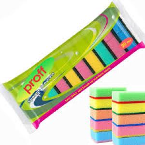 Deluxe Colourful Foam SPonge Scourers