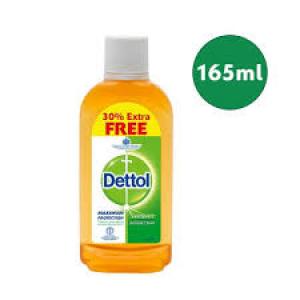 Dettol Dettol  Antiseptic Liquid Disinfectant - 165ml