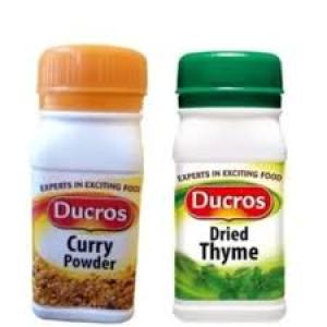 Ducros Curry And Thyme Bundle - (6pcs) 3 Each