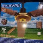 Duravolt Solar Ceiling Fan AC/DC