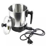 Electric Portable Stainless Heating Cup With Lid