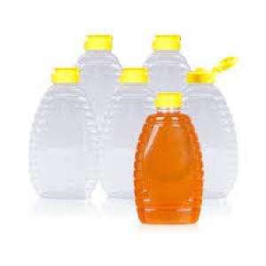 Empty Plastic Bottles For Honey/Oil  With Flip Caps (230ml)