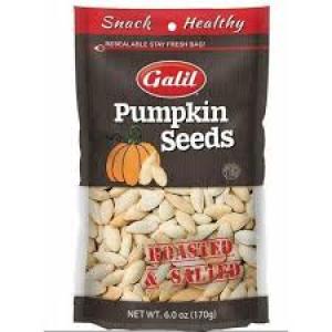 Galil Pumpkin Seeds Roasted/Salted 6oz 170grm