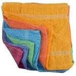 High Quality 12 Pieces Face/Hand Towel - Multi Colour