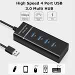 High Speed 4 Port 3.0 USB Splitter Expansion For Laptop
