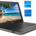 Hp Stream 11 Pro G5 Touchscreen Intel Celeron 128GB SSD 4GB DDR4 RAM Windows 10 Pro + Bag