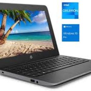 Hp Stream 11 Pro G5 Touchscreen Intel Celeron 128GB SSD 4GB DDR4 RAM Windows 10 Pro + Bag