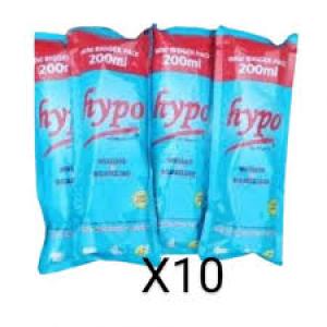 Hypo Whitener And Disinfectant - 200ml 10 Sachets.