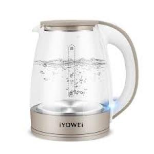 iYOWEI 1.8 Liters 1500W Glass Electric Kettle