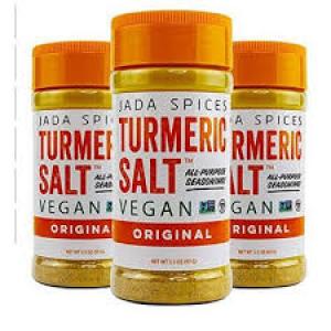 JADA Spices Turmeric Salt Spice All Seasoning X 3 93g Each