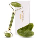 Jade Roller And Gua Sha Set For  Facial Body Eyes Neck A