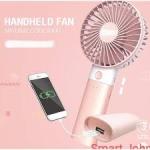 Kamisafe Rechargeable Hand Fan + Power Bank Functions