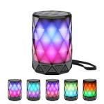 Mini Bluetooth Speaker - Colorful Night Light Speaker