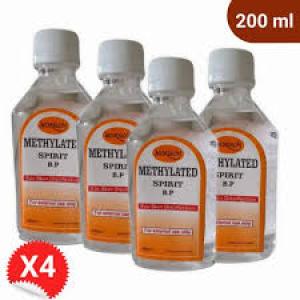 Morison Methylated Spirit 200 Ml, For Skin & Surgical Disinfection