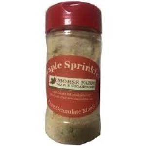 Morse Farm Maple Sprinkles Shaker 5oz 100% Pure Granulate  Maple