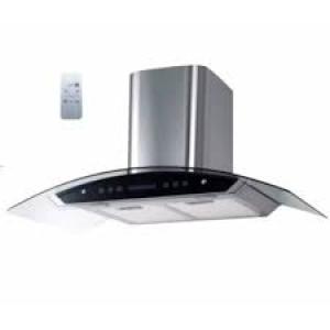 Newcastle 90cm Smoke/ Heat Extractor Cooker Hood Stainless Ductless