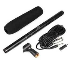 Panasonic Panasonic Super Uni-Directional Condenser Microphone & Boom Mic For Camera