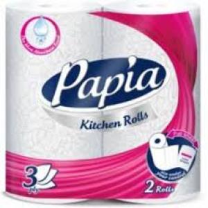 Papia Kitchen Towel Single Roll