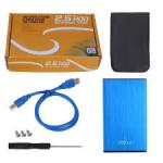 Portable USB 2.0 2.5inch SATA HDD SSD External Hard Disk