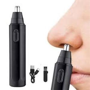 Rechargeable electric nose hair trimmer for men and women