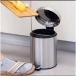 Rings Dustbin Step Trash Can For Kitchen Bathroom Hotel