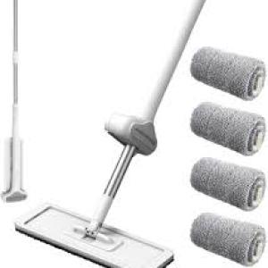 Self Squeeze Automatic Microfiber Flat Mop