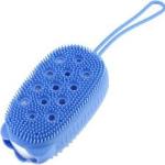 Silicone Body Exfoliating Bath  Brush/ Scrubber Blue