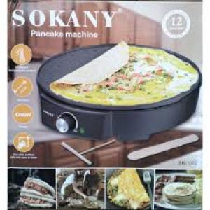 Sokany Electric Non Stick Pancake Baking Machine-1000W