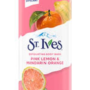 St Ives Exfoliating Body Wash Pink Lemon And Mandarin Orange 650ml