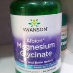 Swanson Albion Magnesium Glycinate -Muscle And Bone Health