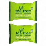 Tea Tree Makeup Removal Facial Wipes With TeaTree Oil