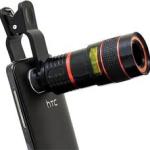 Telephoto Phone Lens Universal HD Focus Black