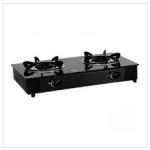 Universal Table Top Gas Cooker With Glass Top - 2 Burner - '