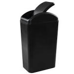 Waste Bin With Swing Lid - 12 Litres