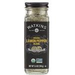 Watkins Lemon Pepper Blend,Organic Spice Jar,3.6oz