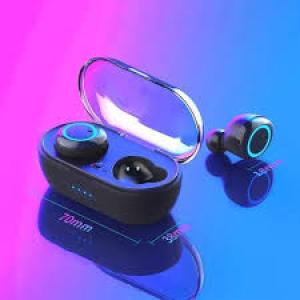 Wireless Earbuds Bluetooth Headphones Earpiece Fingerprint Touch Control