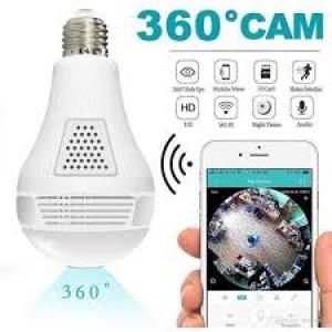 Wireless Ip Cctv Bulb Camera Wi-Fi Cctv Camera