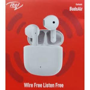 Wireless Music ITEL BUDSAIR Bluetooth Wireless Earphones 6D Stereo Bass Earpóds Earbuds