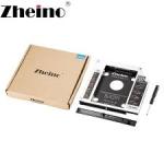 Zheino Aluminum 12.7mm 2nd HDD SSD Caddy 2.5 SATA To SATA Frame Caddy HDD Case Adapter Bay For